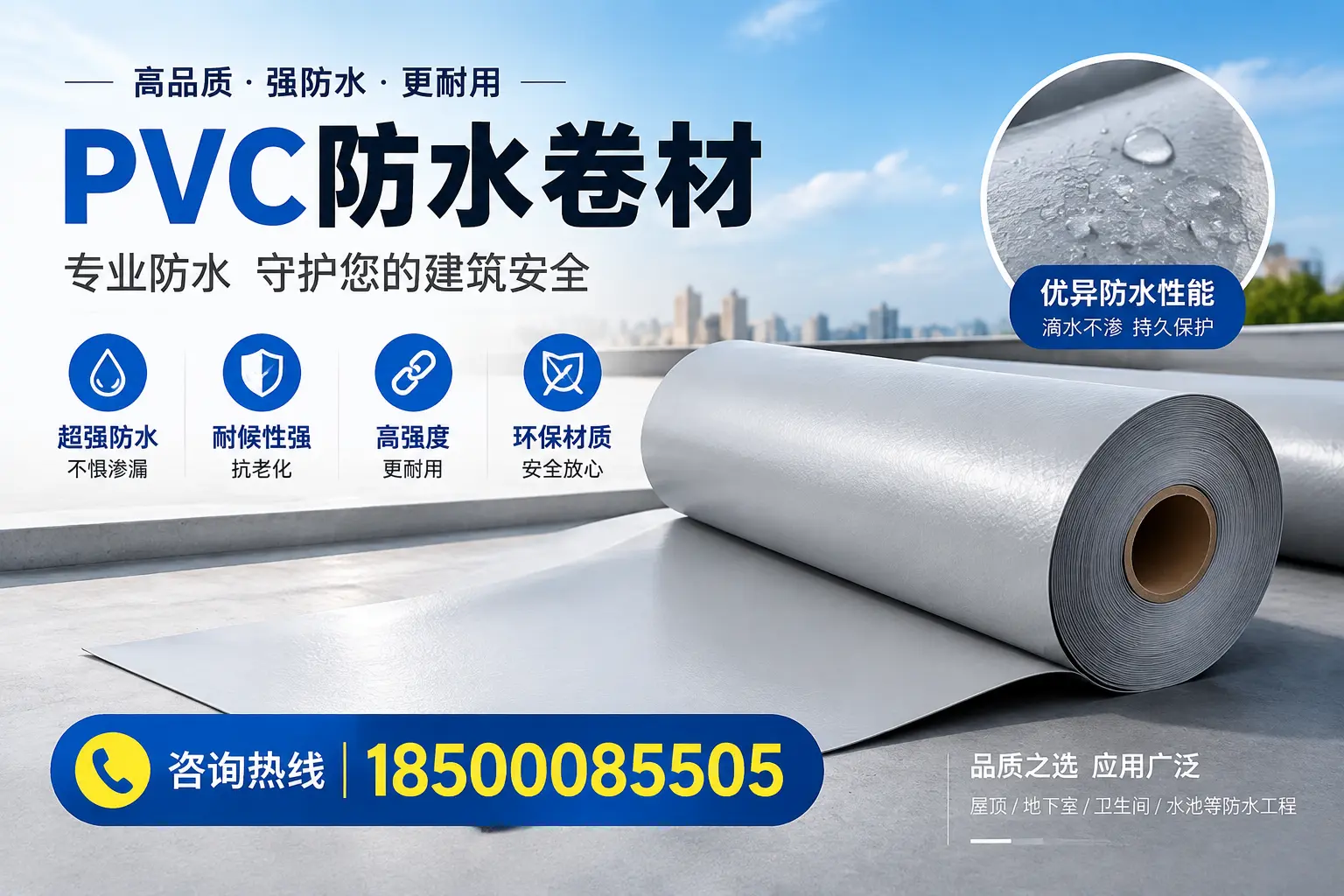 固原地区pvc防水卷材的市场现状与发展趋势